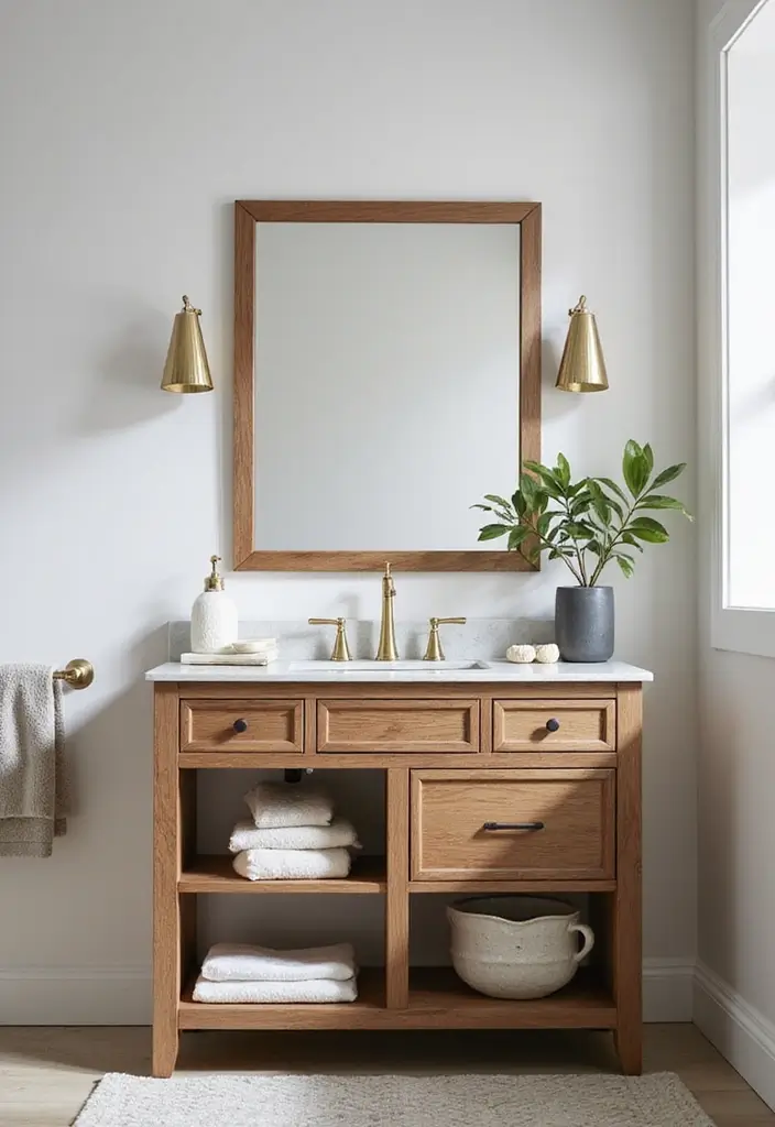 25+ Bathroom Vanity Designs for a Chic Upgrade 13 25+ Bathroom Vanity Designs for a Chic Upgrade - 13. Multi-Functional Vanities