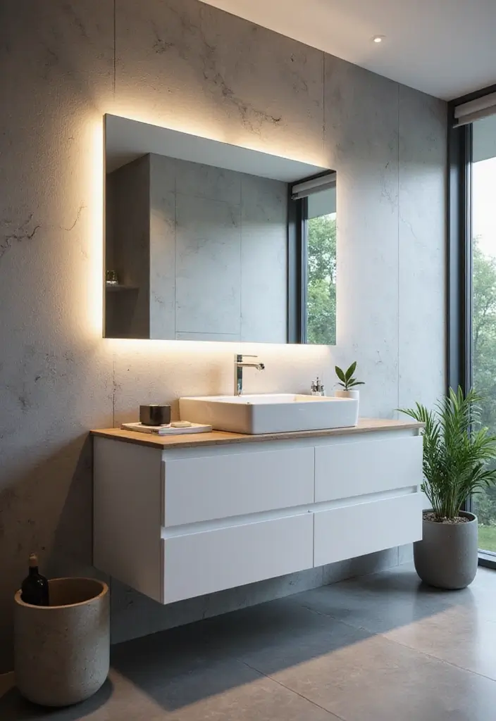 25+ Bathroom Vanity Designs for a Chic Upgrade 15 25+ Bathroom Vanity Designs for a Chic Upgrade - 15. Smart Tech Integration