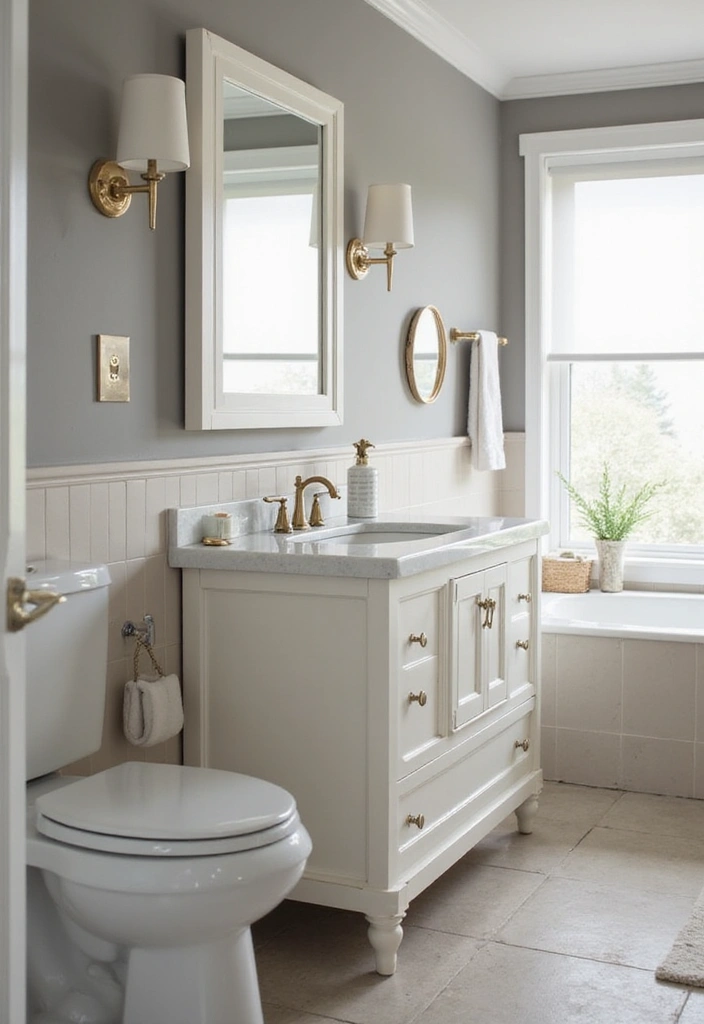 25+ Bathroom Vanity Designs for a Chic Upgrade 24 25+ Bathroom Vanity Designs for a Chic Upgrade - 24. Understated Elegance
