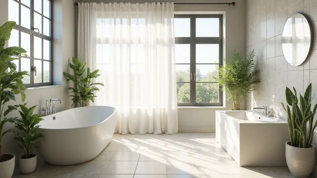 25+ Bathroom with Window Ideas for Natural Light Lovers