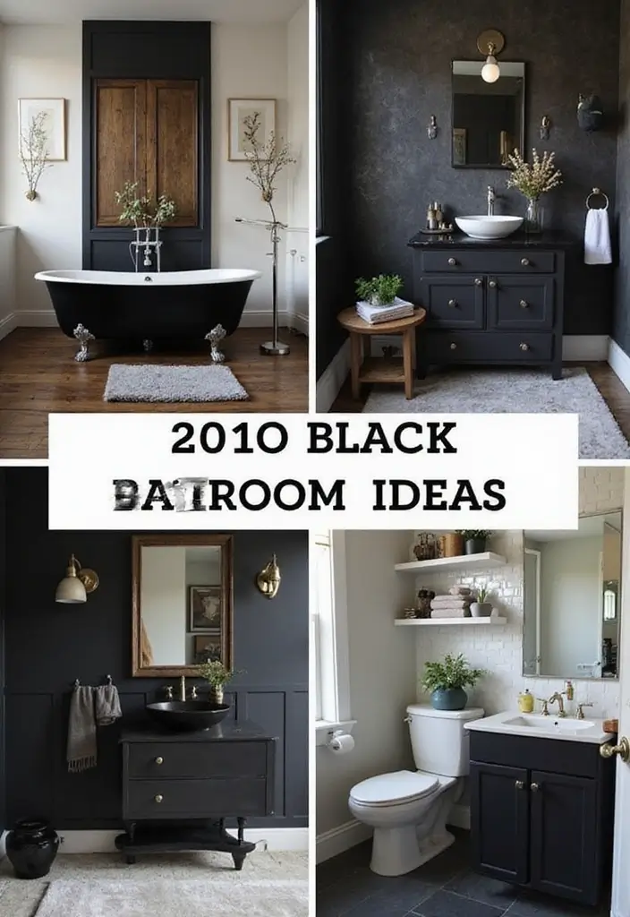 25+ Black Bathroom Ideas for a Bold Statement 26 25+ Black Bathroom Ideas for a Bold Statement - Conclusion