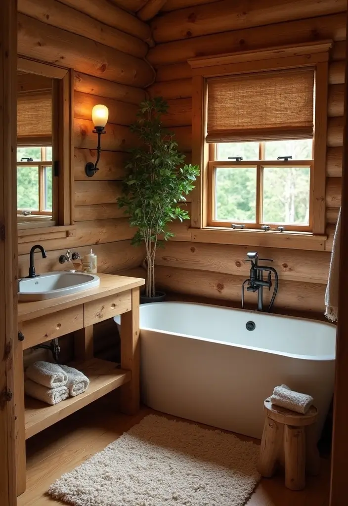 25+ Cabin Bathroom Ideas for a Cozy Rustic Vibe 26 25+ Cabin Bathroom Ideas for a Cozy Rustic Vibe - Conclusion