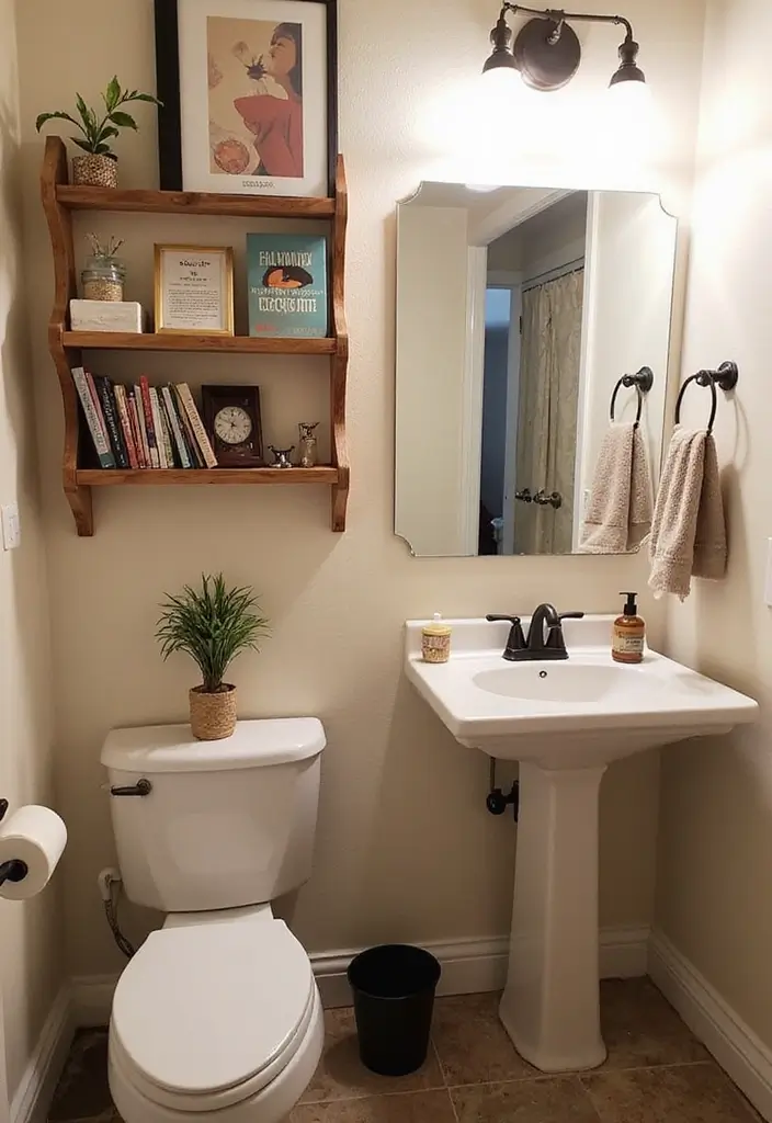 25+ Dorm Bathroom Ideas Every Student Will Love - 24. Themed Decor
