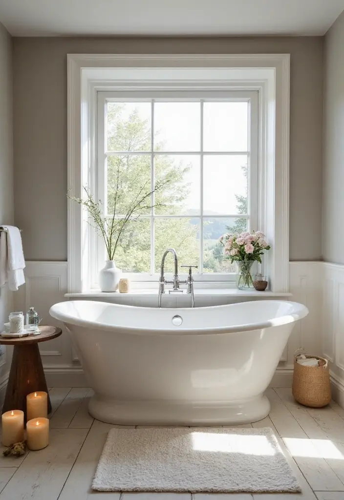 25+ Ensuite Bathroom Ideas for a Luxurious Retreat 2 25+ Ensuite Bathroom Ideas for a Luxurious Retreat - 2. Freestanding Bathtubs