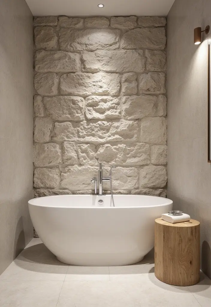 25+ Ensuite Bathroom Ideas for a Luxurious Retreat 8 25+ Ensuite Bathroom Ideas for a Luxurious Retreat - 8. Textured Walls