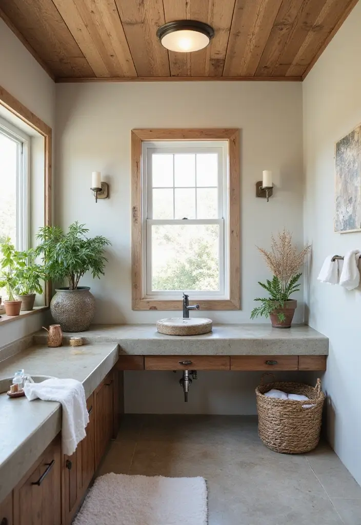 25+ Master Bathroom Remodel Ideas That Inspire 11 25+ Master Bathroom Remodel Ideas That Inspire - 11. Natural Elements