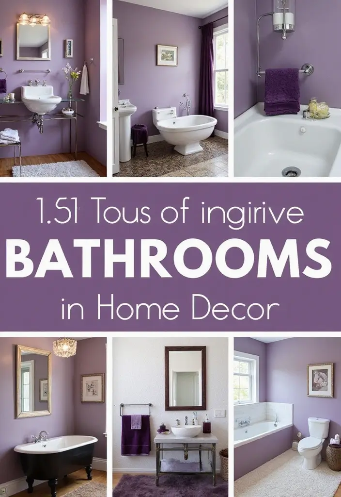 25+ Purple Bathroom Ideas That Feel Unique 26 25+ Purple Bathroom Ideas That Feel Unique - Conclusion