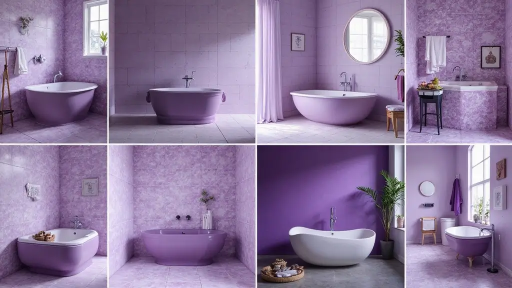 25+ Purple Bathroom Ideas That Feel Unique