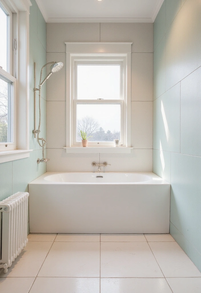 25+ Small Bathroom with Shower Ideas That Save Space 6 25+ Small Bathroom with Shower Ideas That Save Space - 6. Minimalist Tiles