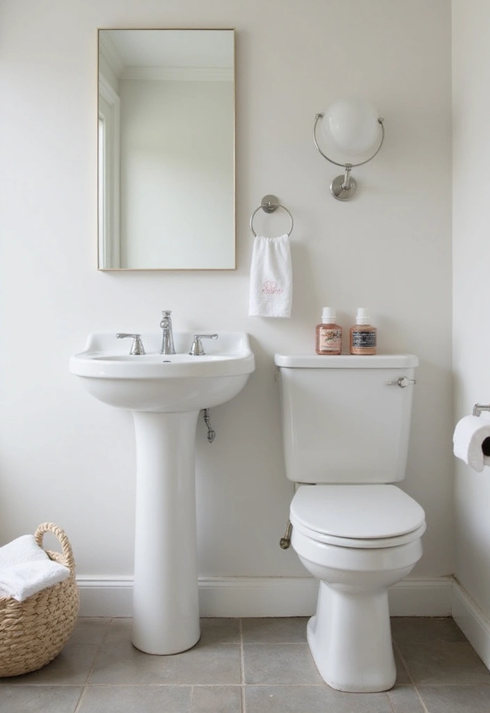 25+ Small Space Bathroom Design Ideas That Maximize Every Inch 19 25+ Small Space Bathroom Design Ideas That Maximize Every Inch - 19. Creative Sink Alternatives