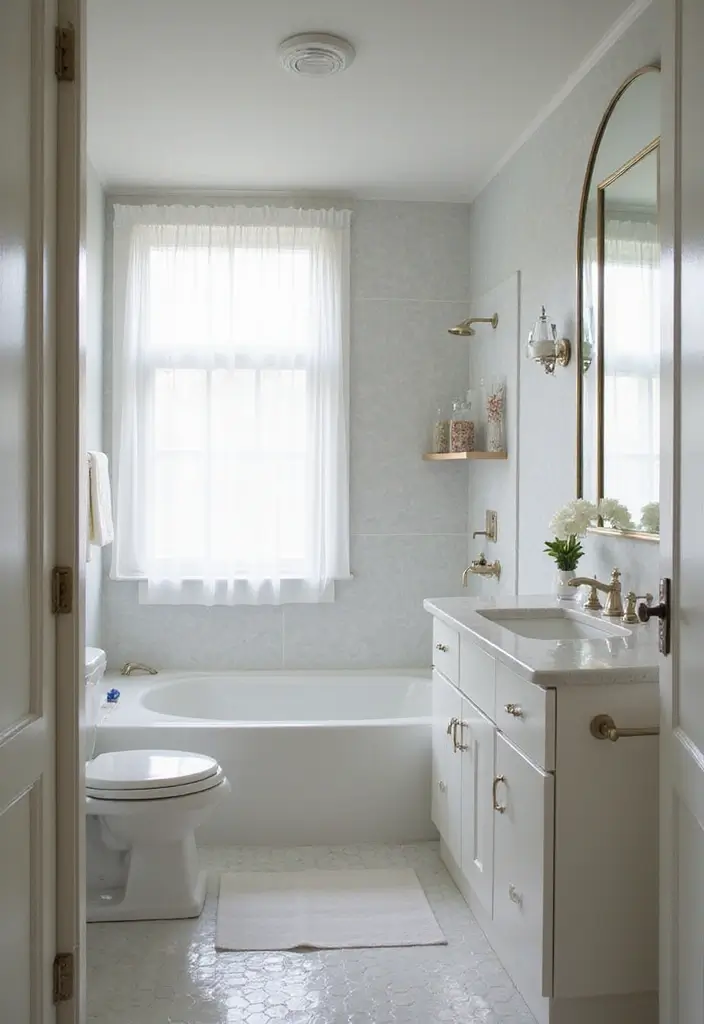 25+ Small Space Bathroom Design Ideas That Maximize Every Inch 24 25+ Small Space Bathroom Design Ideas That Maximize Every Inch - 24. Natural Light Enhancement