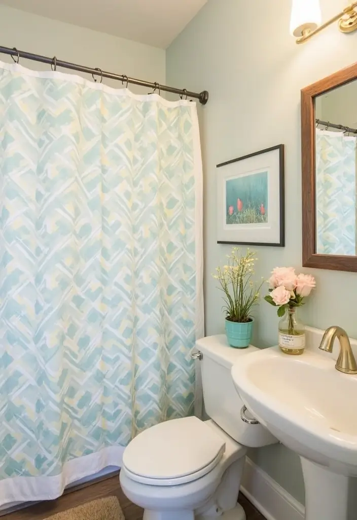 25+ Small Space Bathroom Design Ideas That Maximize Every Inch 25 25+ Small Space Bathroom Design Ideas That Maximize Every Inch - 25. Seasonal Decor Updates