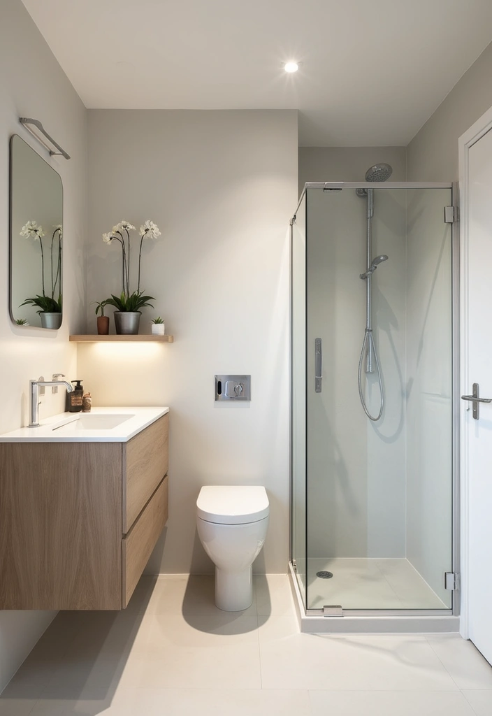 25+ Small Space Bathroom Design Ideas That Maximize Every Inch 6 25+ Small Space Bathroom Design Ideas That Maximize Every Inch - 6. Minimalist Decor for Maximum Impact