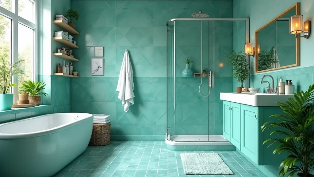 25+ Teal Bathroom Ideas for a Fresh Touch