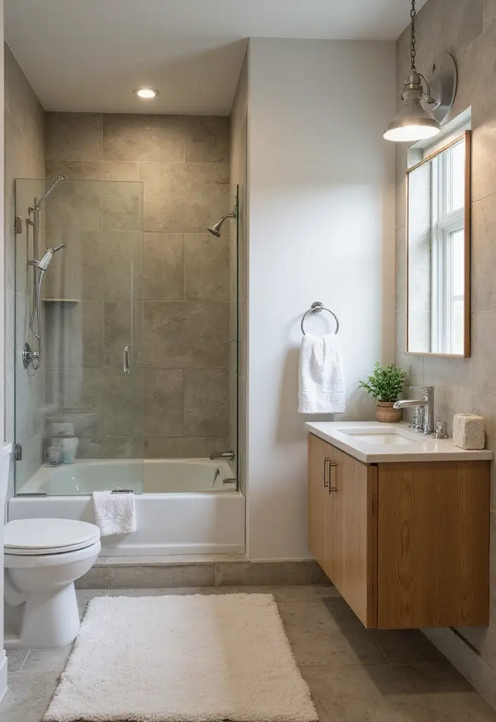 30+ Basement Bathroom Ideas That Actually Work 15 30+ Basement Bathroom Ideas That Actually Work - 15. Eco-Friendly Features
