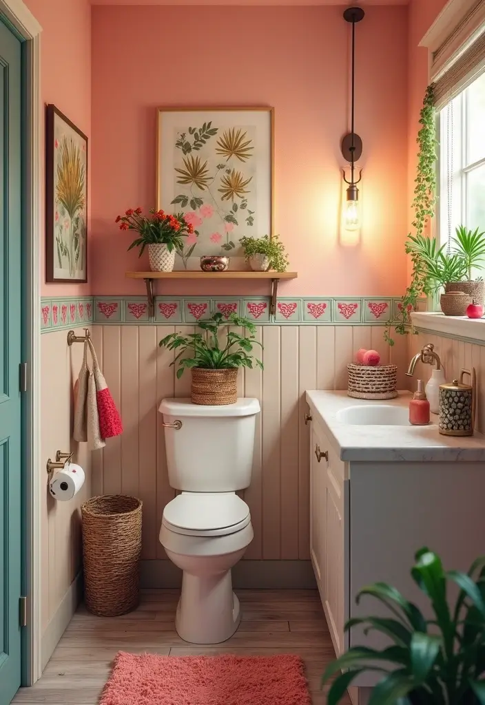 30+ Basement Bathroom Ideas That Actually Work 30 30+ Basement Bathroom Ideas That Actually Work - 30. Fun Accents and Decor