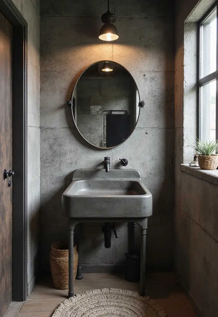 30+ Bathroom Sink Ideas That Upgrade Your Look 16 30+ Bathroom Sink Ideas That Upgrade Your Look - 16. Industrial-Style Sinks