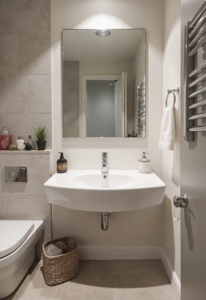 30+ Bathroom Sink Ideas That Upgrade Your Look 25 30+ Bathroom Sink Ideas That Upgrade Your Look - 25. Corner Sinks for Compact Spaces