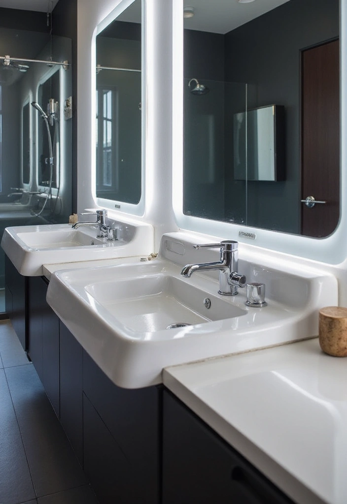 30+ Bathroom Sink Ideas That Upgrade Your Look 28 30+ Bathroom Sink Ideas That Upgrade Your Look - 28. Smart Sinks with Technology