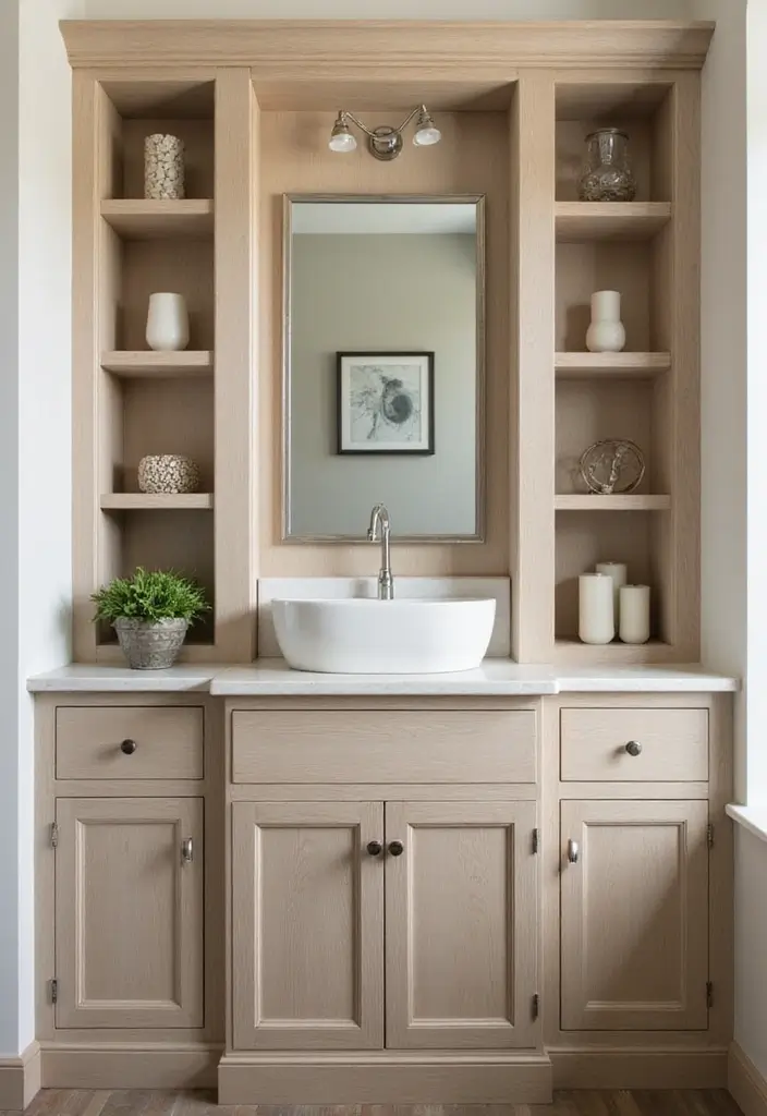 30+ Bathroom Sink Ideas That Upgrade Your Look 9 30+ Bathroom Sink Ideas That Upgrade Your Look - 9. Custom Built-In Sinks