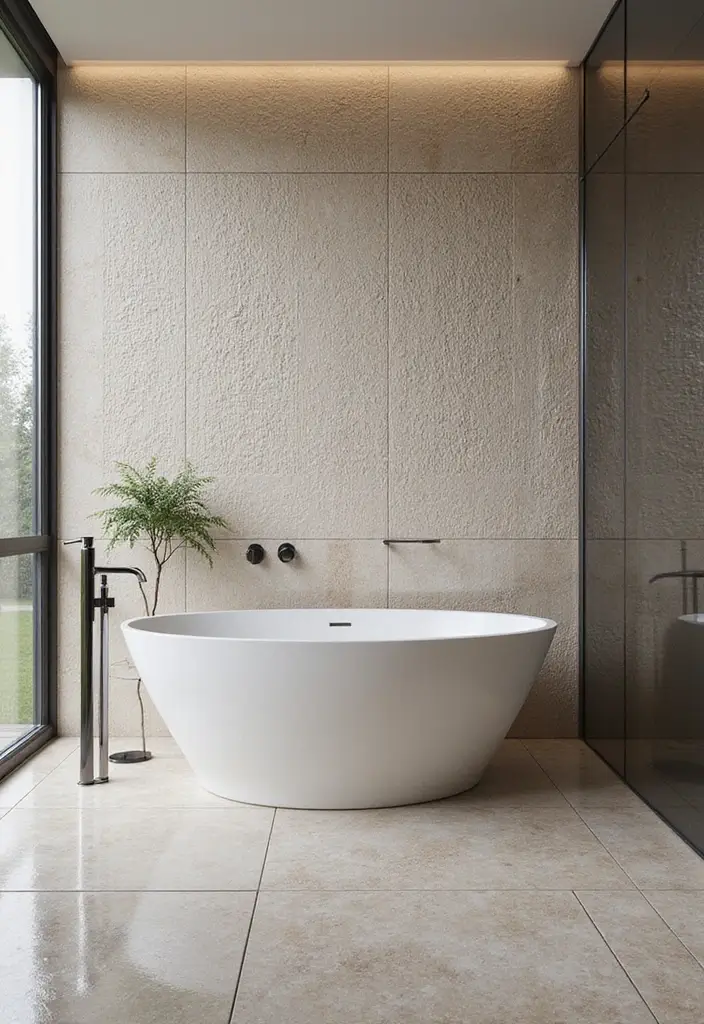 30+ Bathroom Tile Ideas for a Stunning Look 15 30+ Bathroom Tile Ideas for a Stunning Look - 15. 3D Textured Tiles