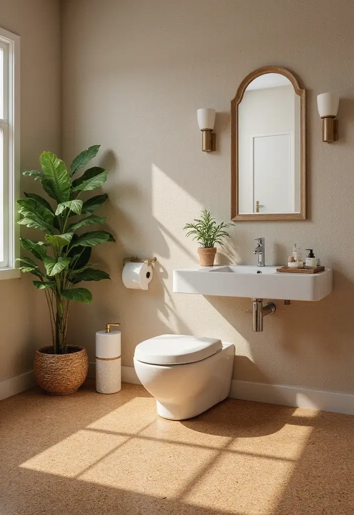 30+ Bathroom Tile Ideas for a Stunning Look 3 30+ Bathroom Tile Ideas for a Stunning Look - 3. Cork Tiles