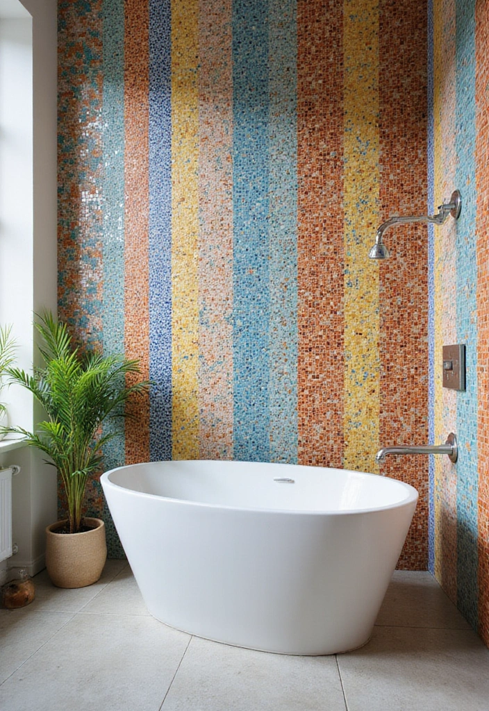 30+ Bathroom Tile Ideas for a Stunning Look 6 30+ Bathroom Tile Ideas for a Stunning Look - 6. Mosaic Tiles