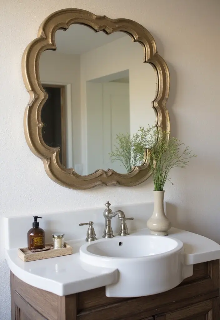 30+ Bathroom Trends You’ll Want to Try This Year - 12. Statement Mirrors