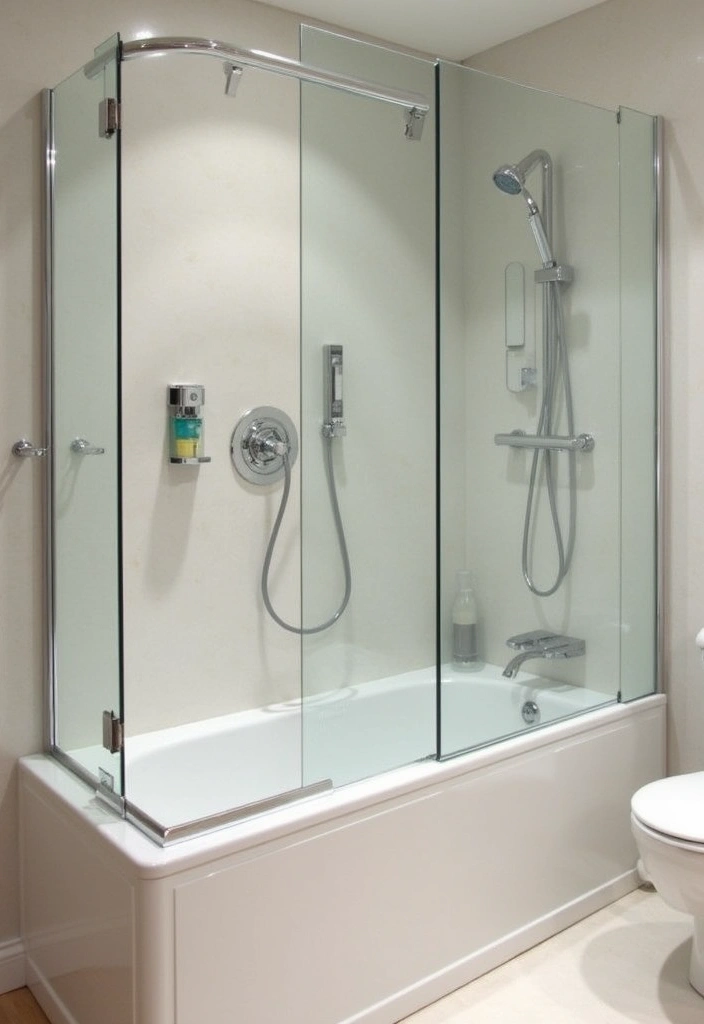 30+ Bathroom Trends You’ll Want to Try This Year - 21. Elegant Bathtub Showers