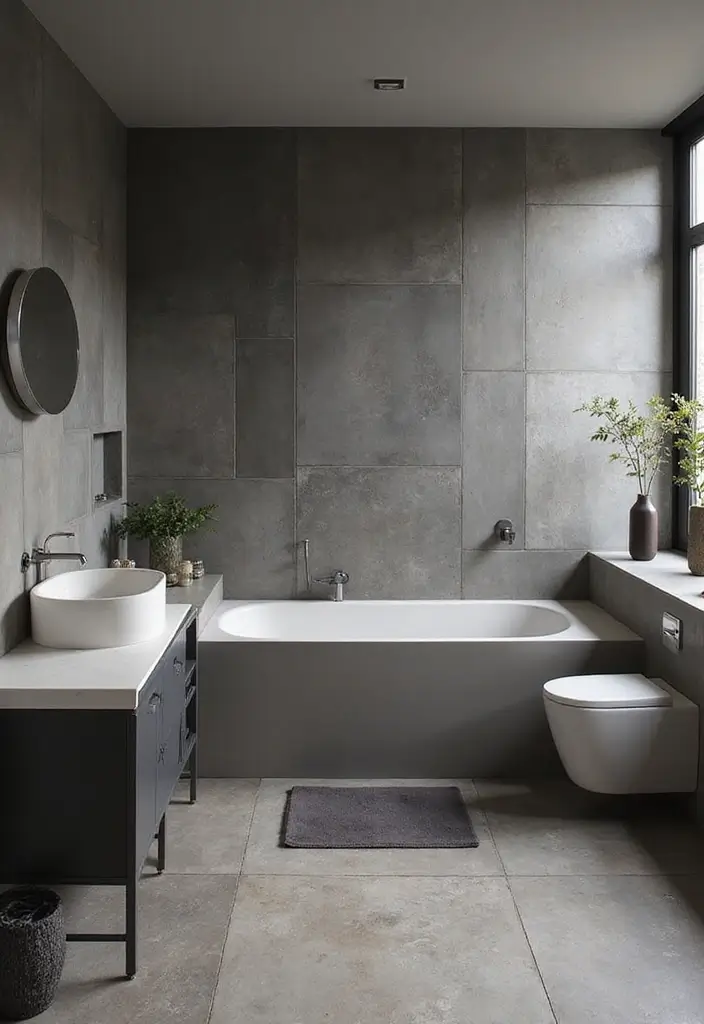 30+ Bathroom Trends You’ll Want to Try This Year - 28. Monochromatic Schemes