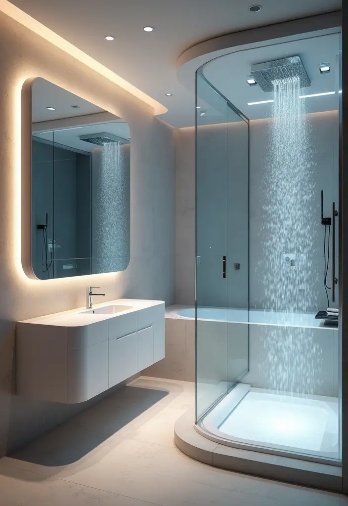 30+ Bathroom Trends You’ll Want to Try This Year - 7. Smart Technologies