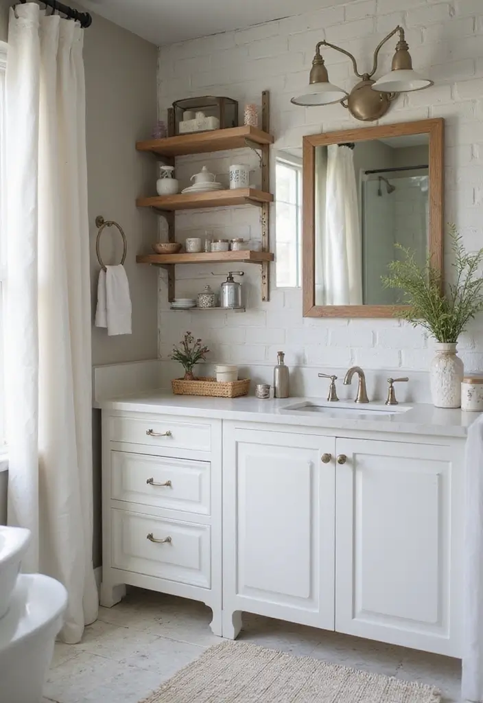 30+ Best Bathroom Designs That Never Go Out of Style 25 30+ Best Bathroom Designs That Never Go Out of Style - 25. Open Shelving