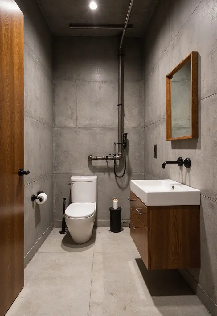 30+ Best Bathroom Designs That Never Go Out of Style 5 30+ Best Bathroom Designs That Never Go Out of Style - 5. Industrial Edge