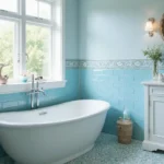 30+ Blue Tile Bathroom Ideas for a Fresh Vibe