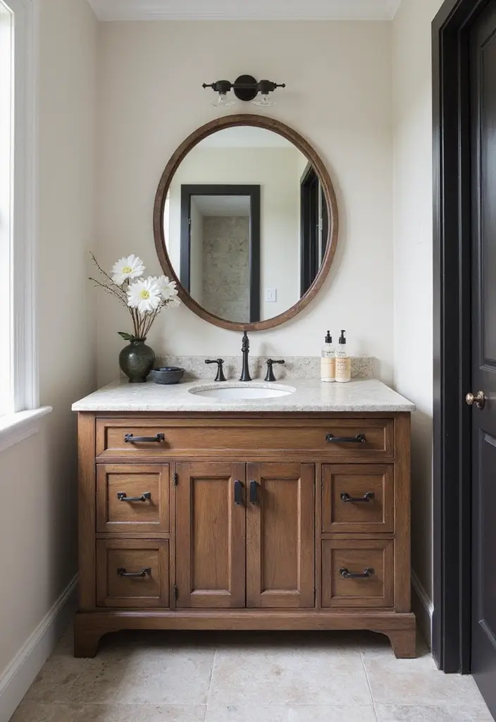 30+ Powder Bathroom Ideas That Impress Guests 15 30+ Powder Bathroom Ideas That Impress Guests - 15. Customized Vanities
