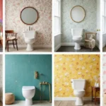 30+ Small Bathroom Wallpaper Ideas That Pop
