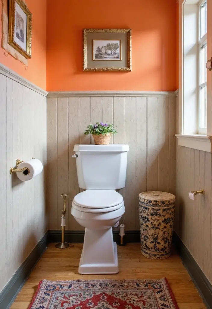 30+ Small Bathroom Wallpaper Ideas That Pop - 30. Classic Solid Colors