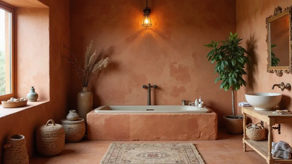 30+ Terracotta Bathroom Ideas That Feel Warm and Earthy