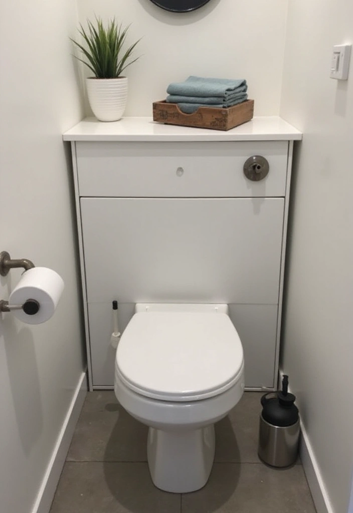 30+ Tiny Half Bathroom Ideas That Make a Big Impact 4 30+ Tiny Half Bathroom Ideas That Make a Big Impact - 4. Compact Toilets to Optimize Space