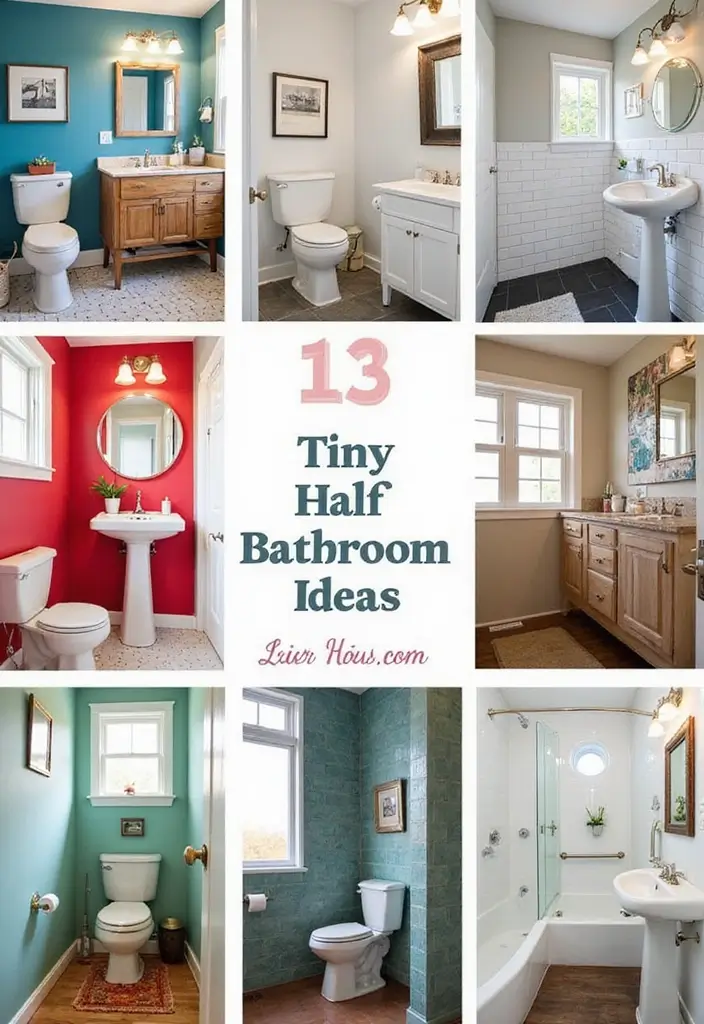 30+ Tiny Half Bathroom Ideas That Make a Big Impact 31 30+ Tiny Half Bathroom Ideas That Make a Big Impact - Conclusion
