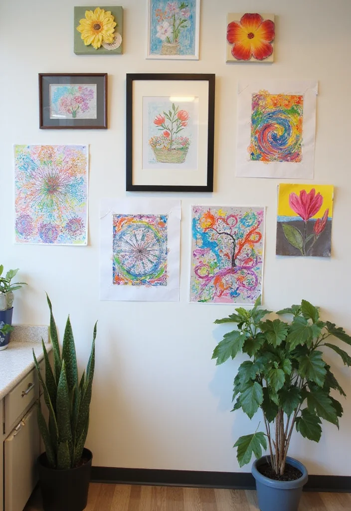 10 Elementary Office Decorating Ideas for Friendly Organized Spaces - 3. Creative Workspace Decor