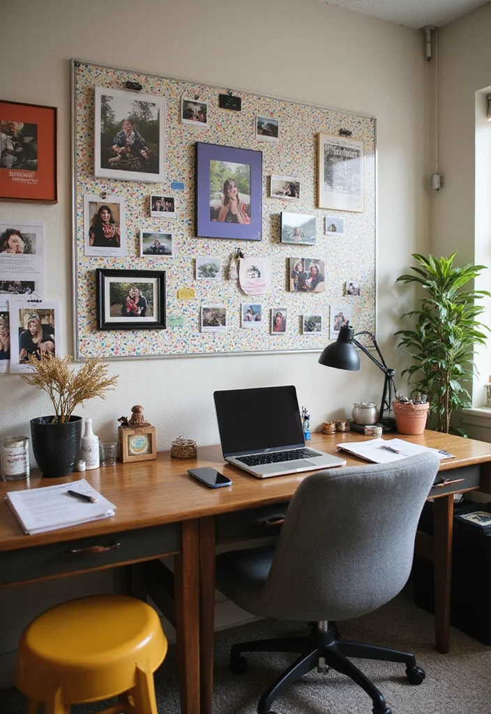10 Elementary Office Decorating Ideas for Friendly Organized Spaces - 6. Personalized Workspaces
