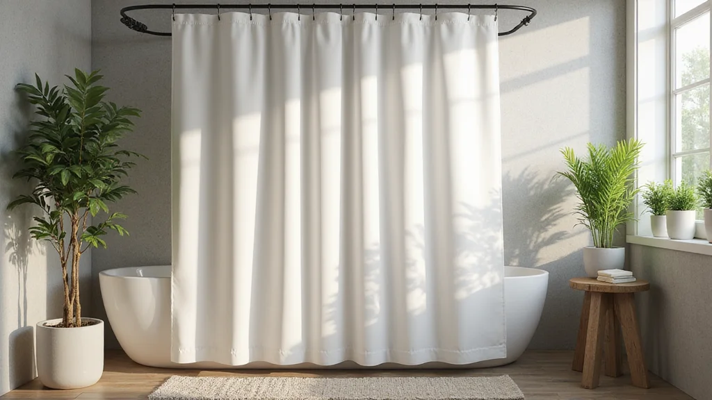 10 Shower Door Curtain Ideas for Simple Added Privacy