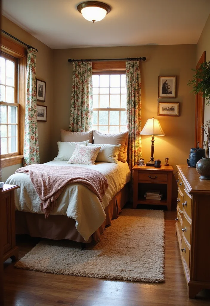 12 Basement Guest Suite Ideas for Private Comfortable Stays - 2. Cozy Cottage Vibes