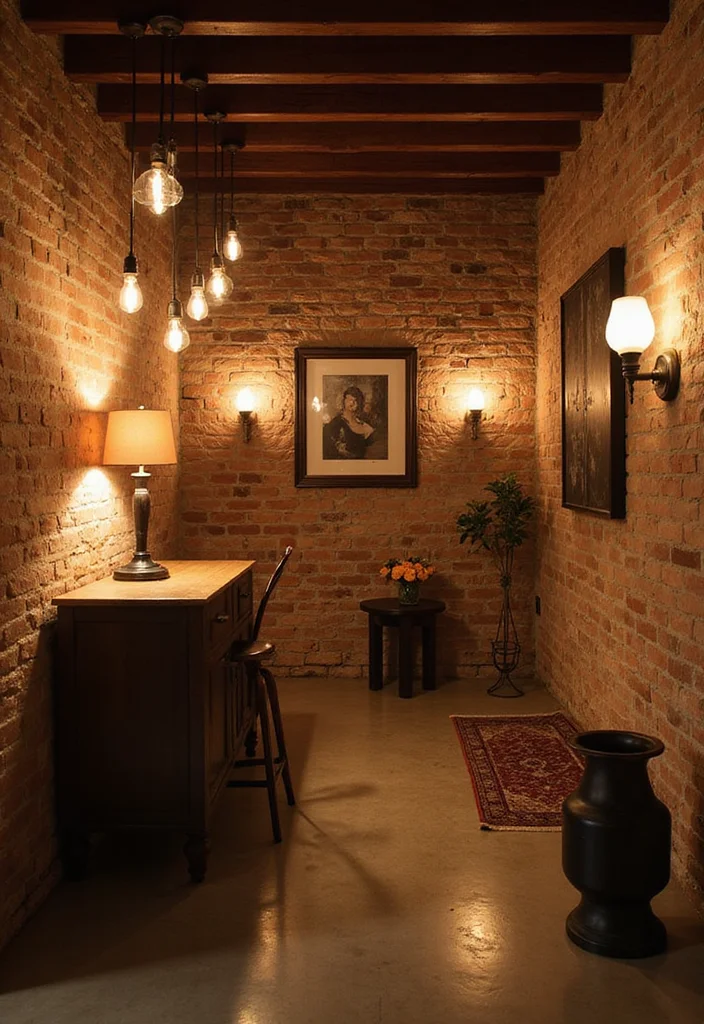 12 Basement Lighting Ideas for Bright Safe Spaces - 1. Layered Lighting for Depth
