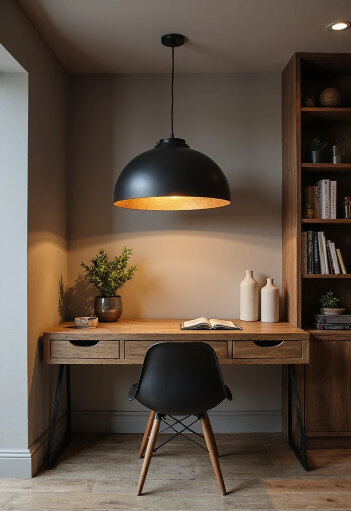 12 Basement Lighting Ideas for Bright Safe Spaces - 3. Statement Pendant Lights