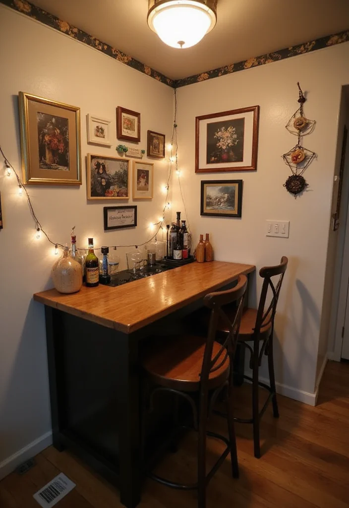 12 Basement Wet Bar Ideas for Fun Social Entertaining - 4. Cozy Nook Vibes