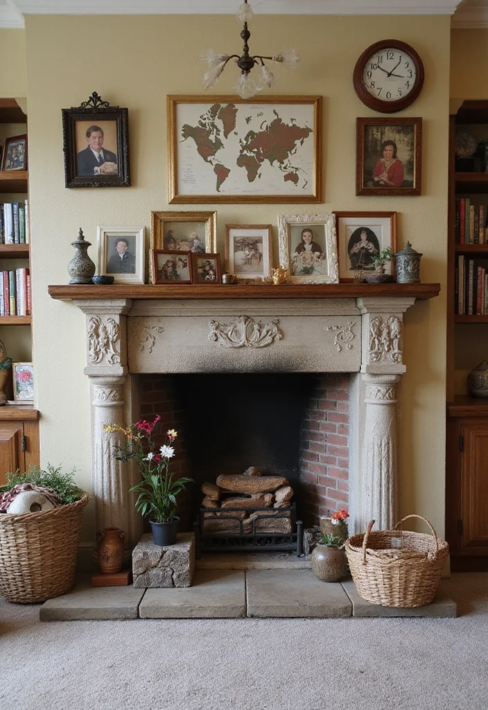 12 Cozy Fireplace Room Ideas for Warm Inviting Spaces - 12. Personal Touches