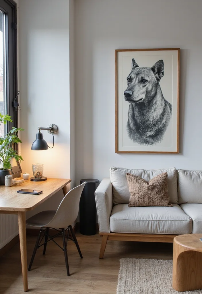 12 Living Room Office Ideas for Integrated Functional Design 111 12 Living Room Office Ideas for Integrated Functional Design - 11. Tech-Friendly Spaces