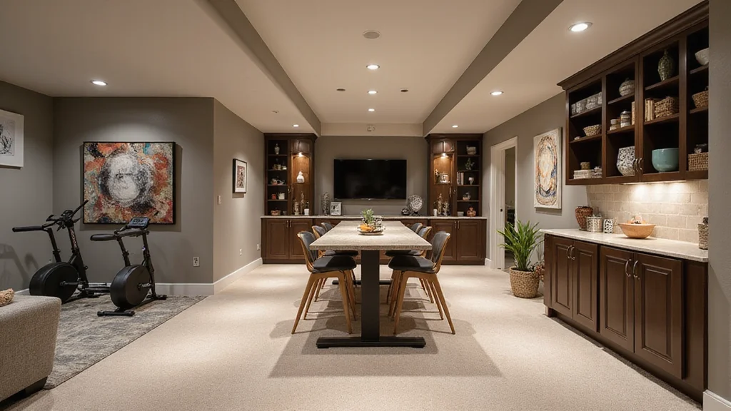 12 Long Narrow Basement Ideas for Balanced Functional Layouts